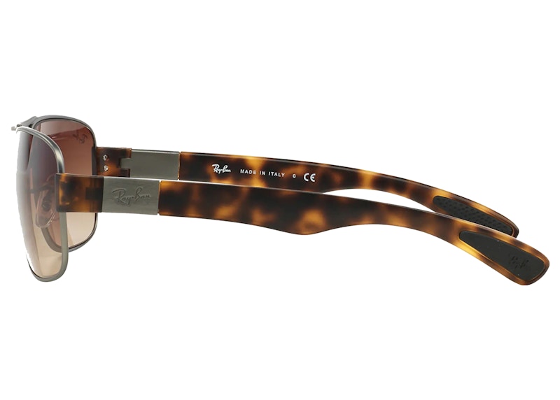 Ray-Ban RB3522 Sunglasses Gunmetal/Green (RB3522)