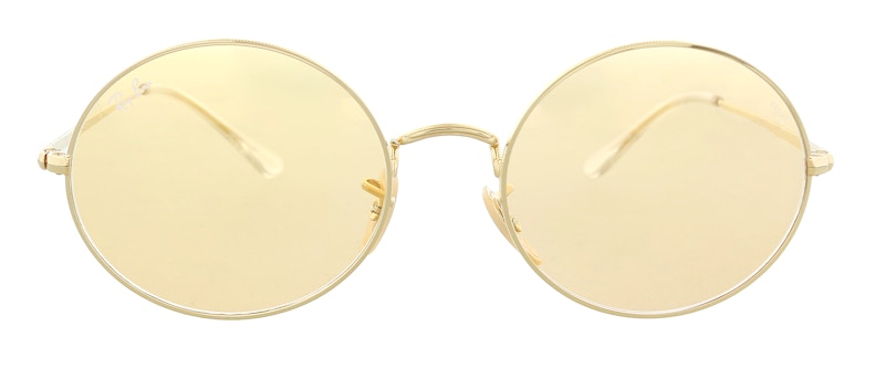Ray-Ban Rectangle Sunglasses Shiny Gold (0RB1970 001/B4)