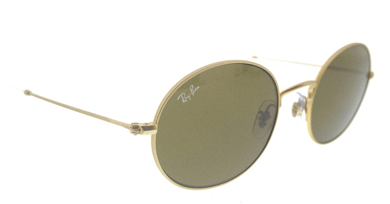 Ray-Ban Round Sunglasses Gold (0RB3594 901373)