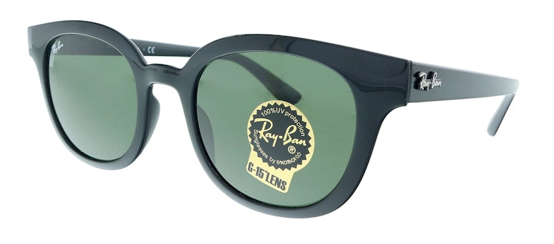 Ray-Ban Square Sunglasses Black (0RB4324F 601/31)