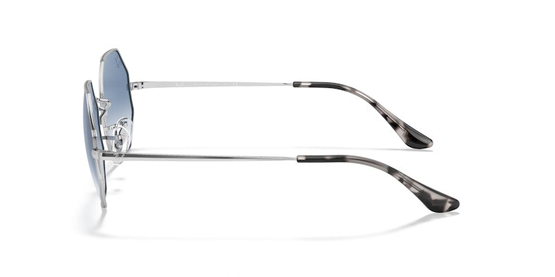 Ray-Ban Square Sunglasses Polished Silver (0RB1972 91493F)