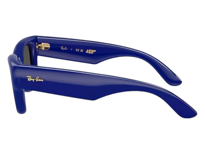 Ray-Ban x A$AP Rocky Wayfarer Puffer Sunglasses Polished Blue Ultra Black (RB4940)
