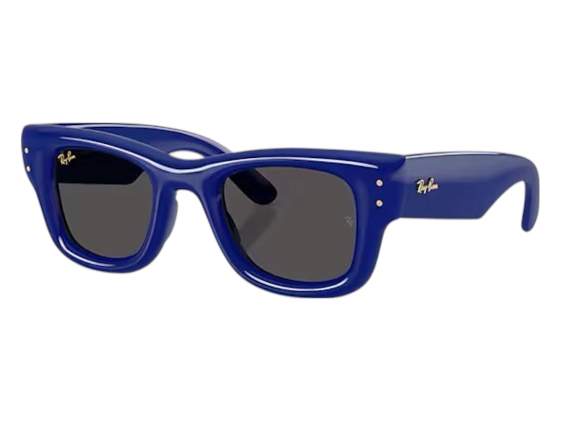 Ray-Ban x A$AP Rocky Wayfarer Puffer Sunglasses Polished Blue Ultra Black (RB4940)