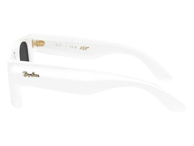 Ray-Ban x A$AP Rocky Wayfarer Puffer Sunglasses Polished White Ultra Black (RB4940)