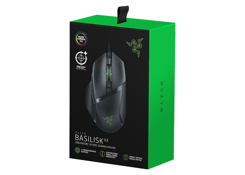 Razer Basilisk V2 Optical Gaming Mouse RZ01-03160100-R3M1 Black