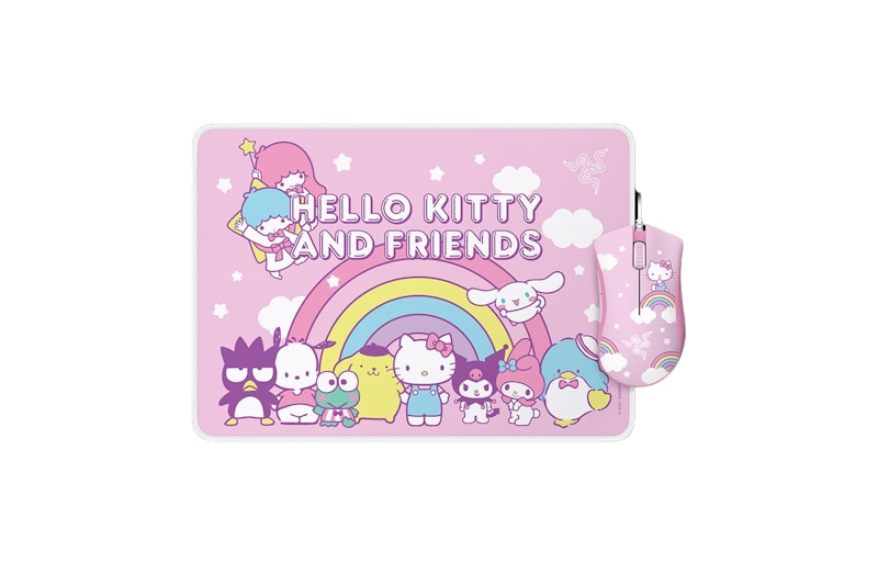 Razer DeathAdder Essential + Goliathus Mouse Mat Bundle Hello Kitty and Friends Edition RZ83-03850100-B3M1