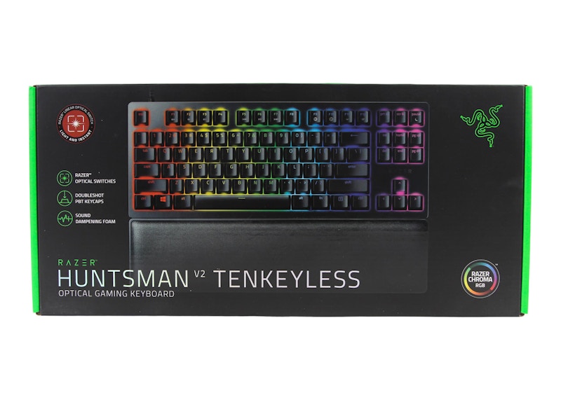 Razer Huntsman V2 TKL Optical Gaming Keyboard RZ03-03940200-R3U1 Black/RGB