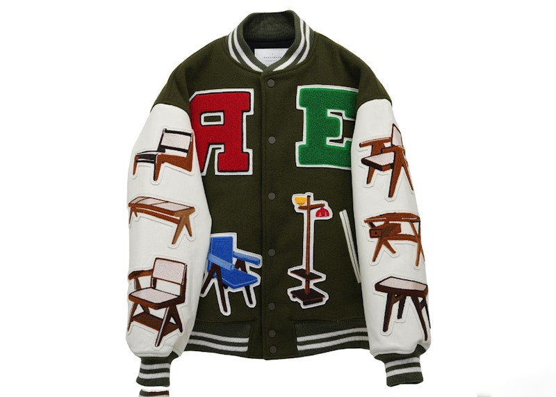 READYMADE Chair Stadium Jacket Khaki