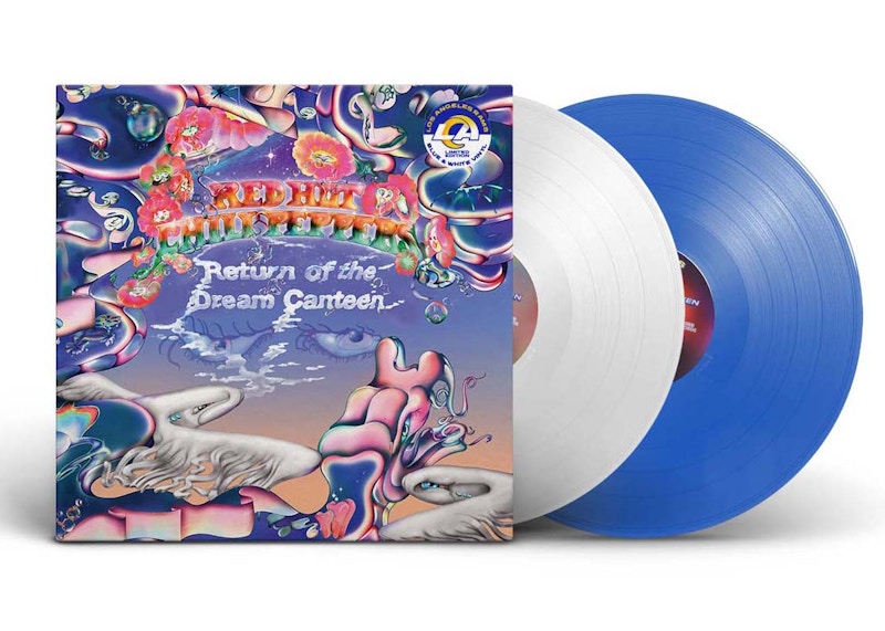 Red Hot Chili Peppers Return of the Dream Canteen Limited Edition 2XLP Vinyl (LE 5000) Los Angeles Rams Blue/White
