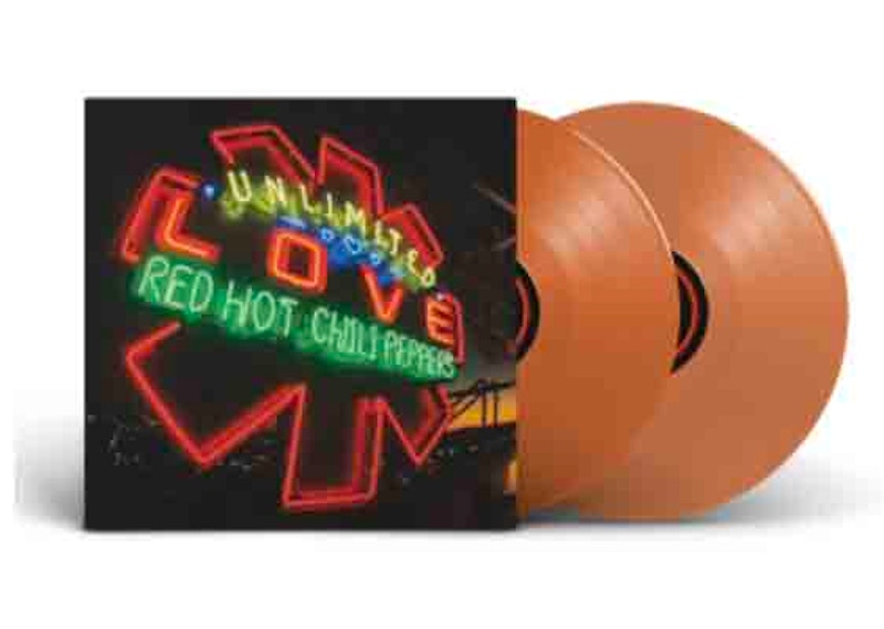 Red Hot Chili Peppers Unlimited Love Limited Edition 2XLP Vinyl Orange