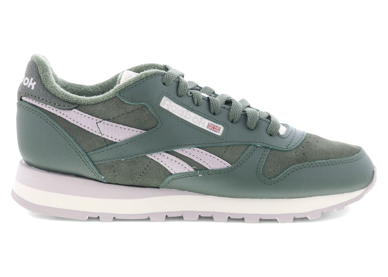 Reebok Classic Leather Breakaway Green Hazy Grey