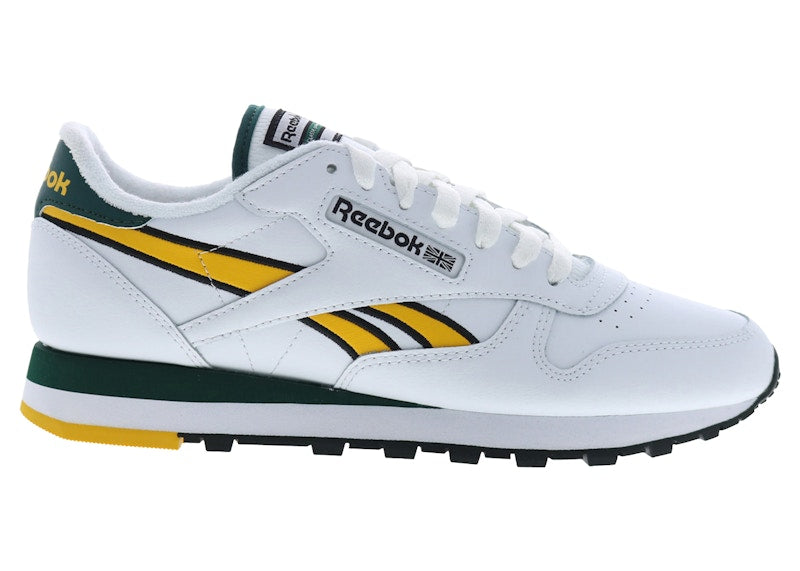 Reebok Classic Leather Fierce Gold Collegiate Green