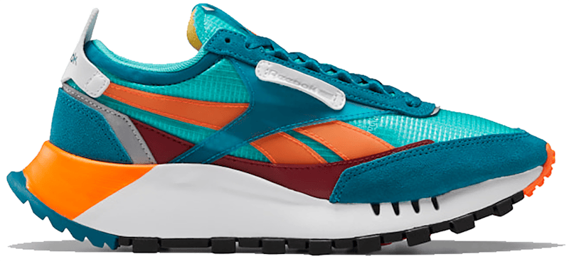 Reebok Classic Leather Legacy Timeless Teal Solar Orange (Women's)