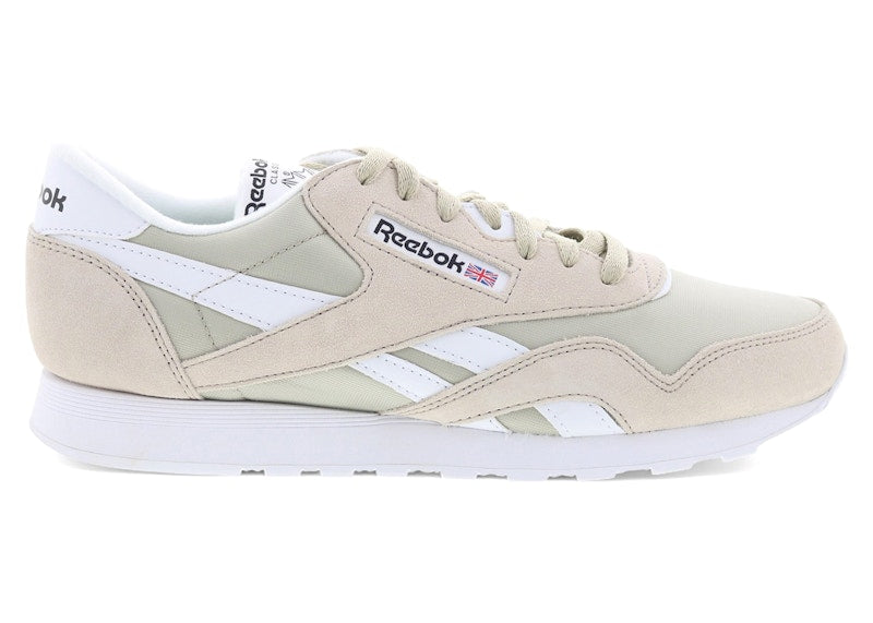 Reebok Classic Nylon Sport Beige White