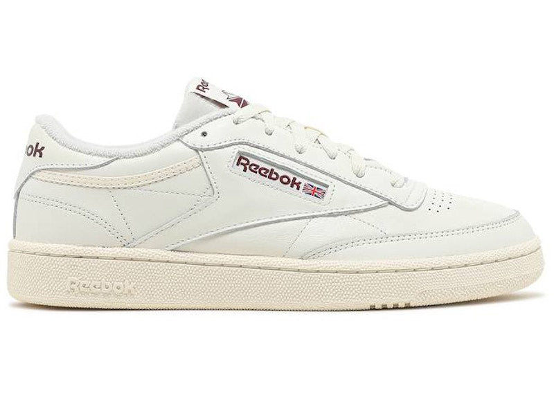 Reebok Club C 85 Classic White Collegiate Burgundy
