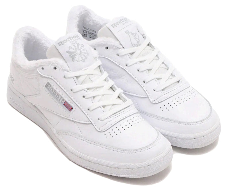 Reebok Club C 85 FR2 x atmos Triple White