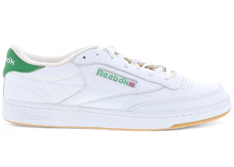 Reebok Club C 85 Vintage White Glen Green Gum