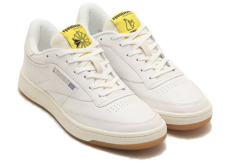 Reebok Club C 85 atmos FR2 White Yellow Gum