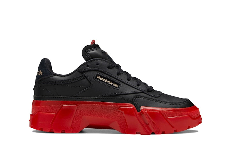 Reebok Club C Cardi B Black Red