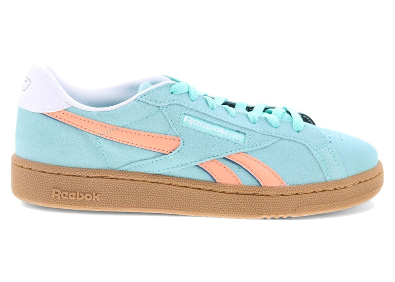 Reebok Club C Grounds UK AI Aqua Sunkissed Orange Gum