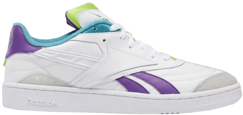 Reebok Club C RC 1.0 White Purple Grey