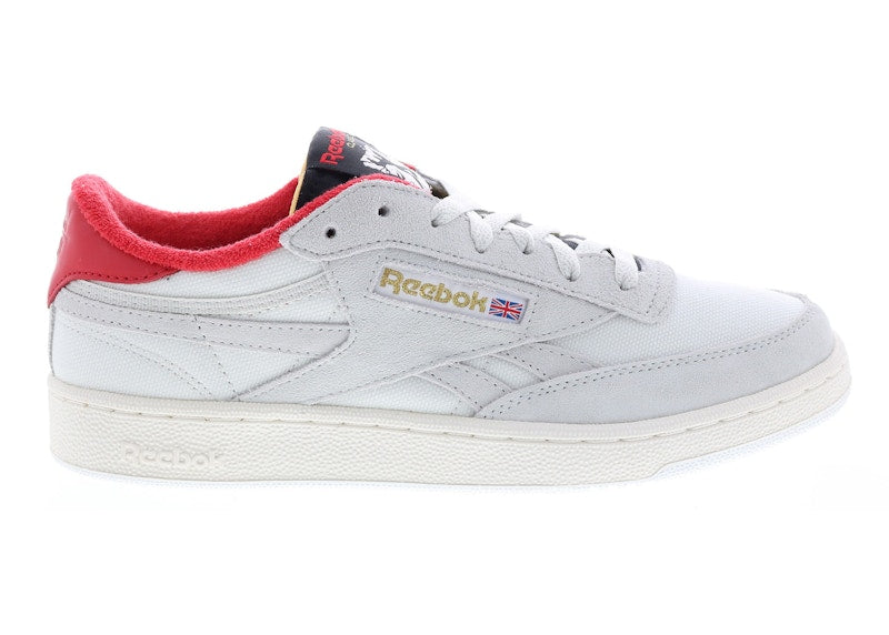 Reebok Club C Revenge Pure Grey Black Glen Green
