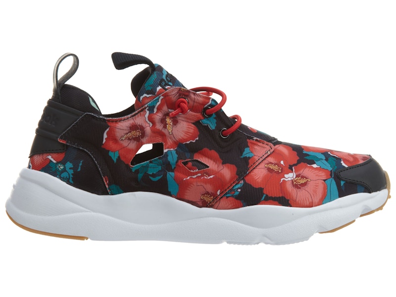 Reebok Furylite Fg Black Scarlet White (Women's)