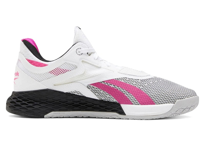 Reebok Nano X White Black Proud Pink (Women's)