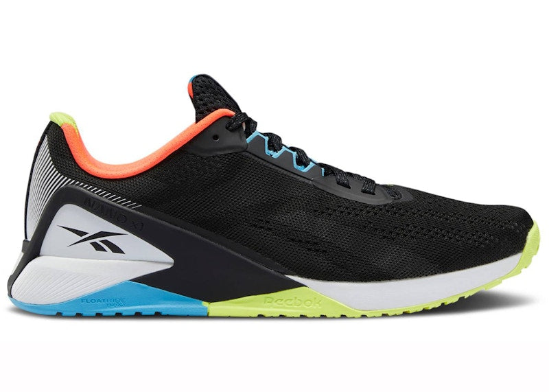 Reebok Nano X1 Black Orange Aqua