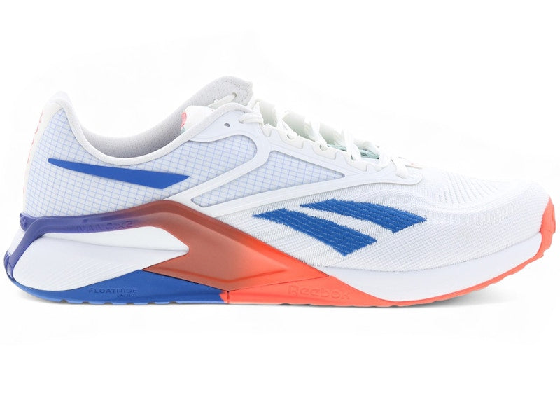 Reebok Nano X2 Footwear White Vector Blue Orange Flare