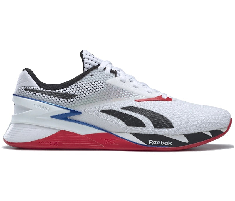Reebok Nano X3 White Blue Red