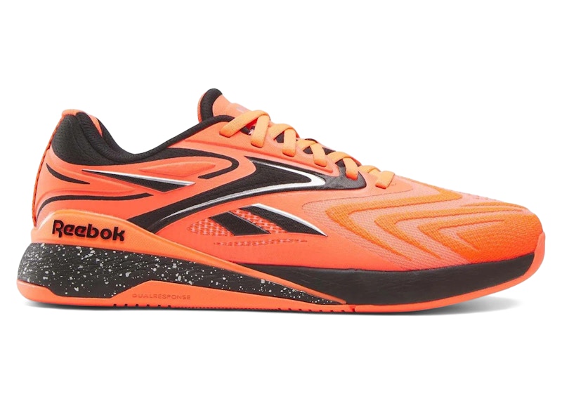 Reebok Nano X5 Edge Flash Orange White Black