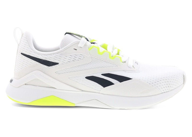 Reebok Nanoflex TR 2.0 Barely Grey Black Digital Lime