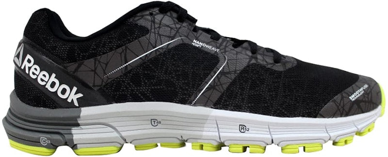 Reebok One Cushion 3 Nite Black/Alloy-Green-Yellow-White
