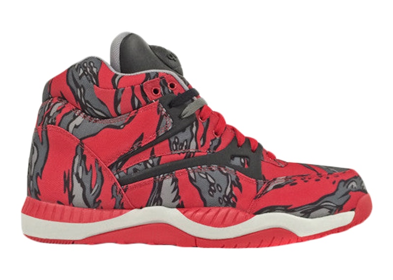 Reebok Pump AXT Stash Red Grey Steel