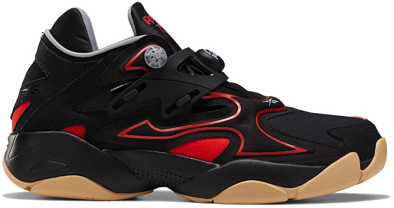 Reebok Pump Court Black Red Gum