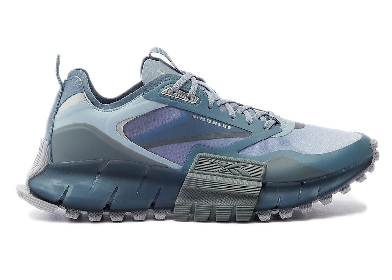 Reebok Zig Kinetica Horizon Edge Ximon Lee Metallic Grey Snake