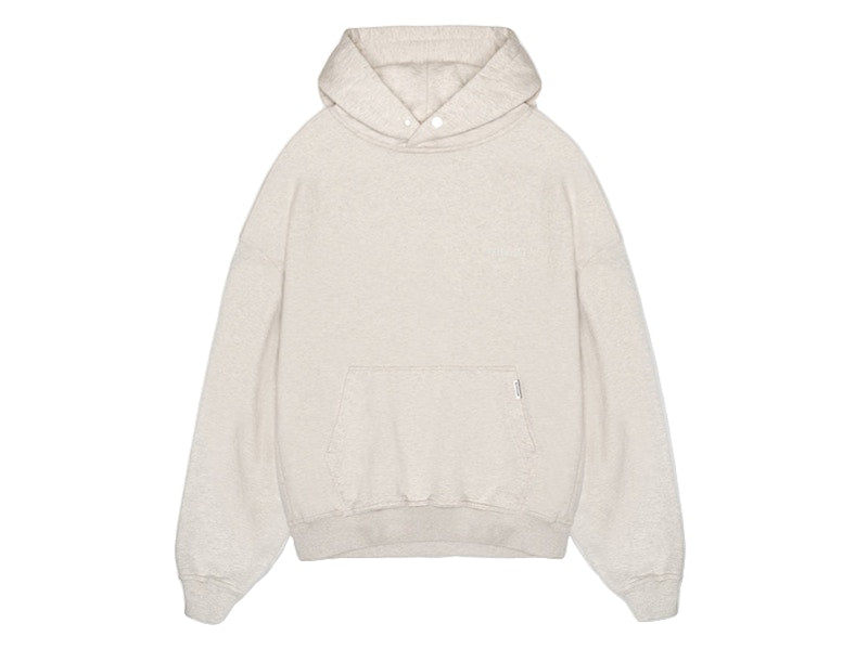 Represent Blank Oversized Hoodie Cream Marl