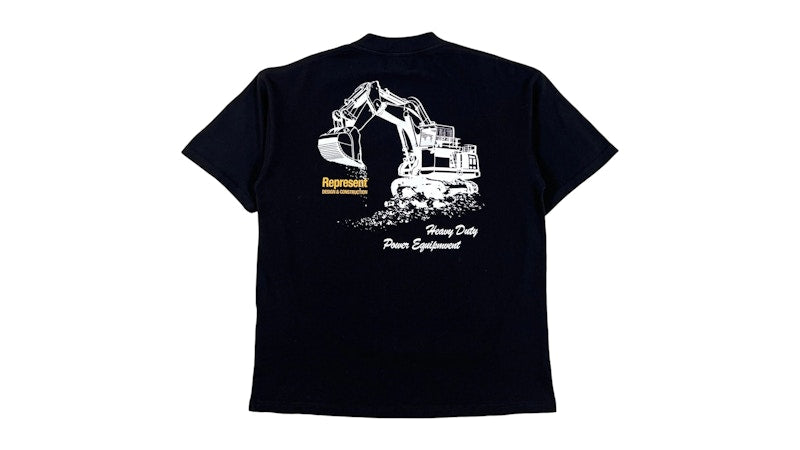 Represent Design And Construction S/S T-shirt Black