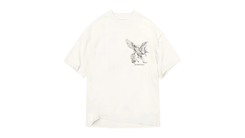 Represent Elegance in Motion Tee White