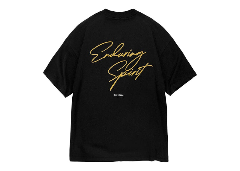 Represent Enduring Spirit T-shirt Off Black