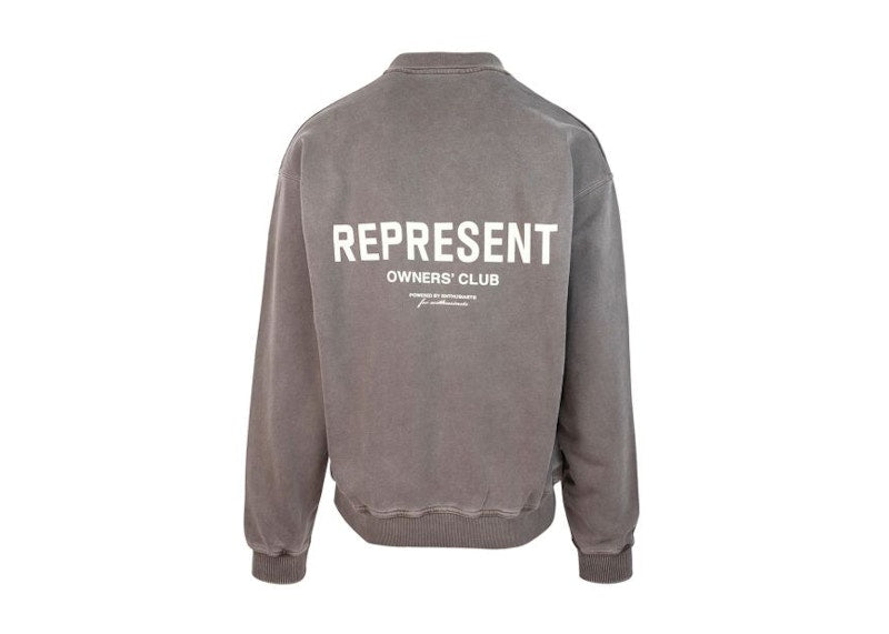 Represent Felpa Polo Owners Club Grigia Polo Grey
