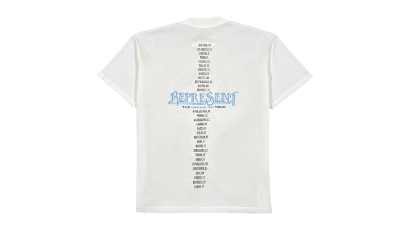 Represent Golden Tour T-shirt White