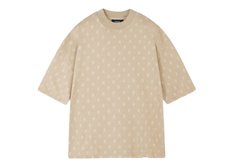 Represent Intarsia Initial T-Shirt Wheat