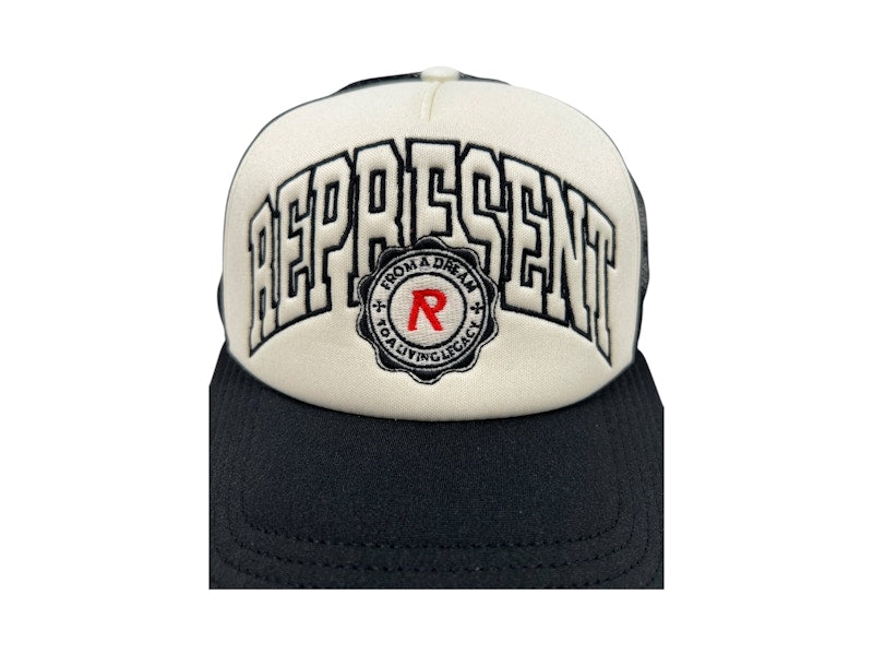 Represent Legacy Crest Cap Antique White