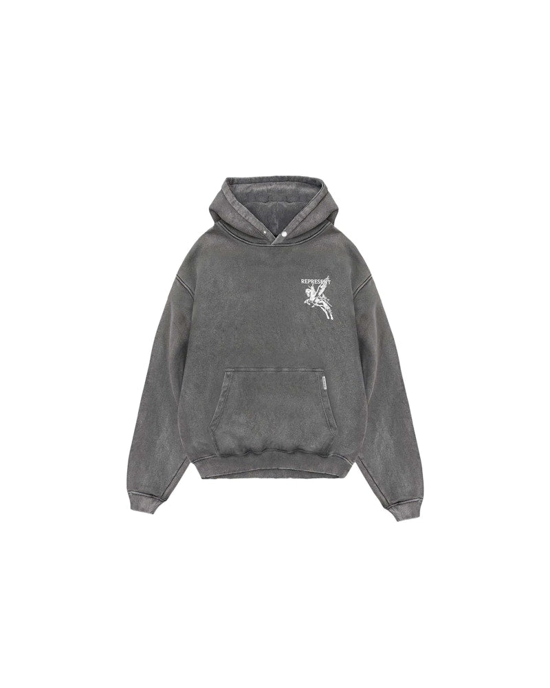 Represent Mascot Hoodie Vintage Grey
