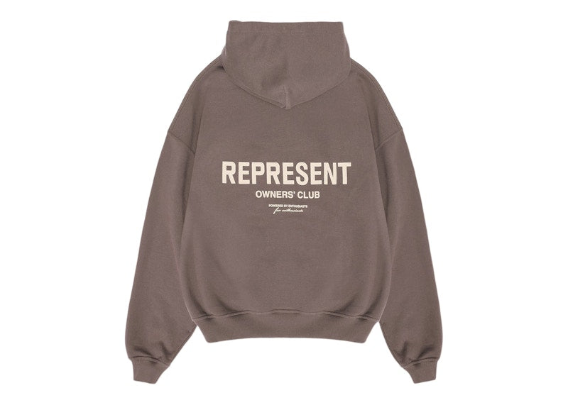 Represent Owners Club Hoodie Fog