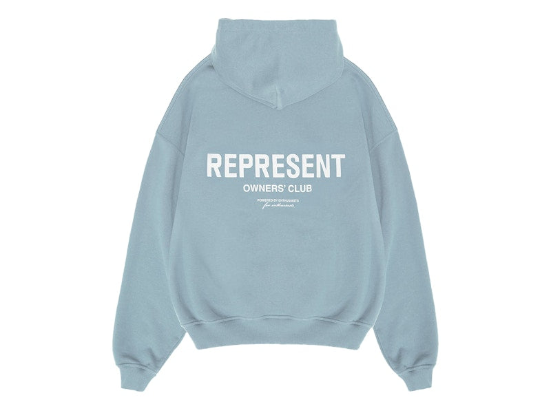 Represent Owners Club Hoodie Powder Blue