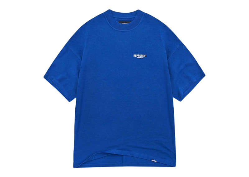 Represent Owner's Club T-Shirt Cobalt Blue/White