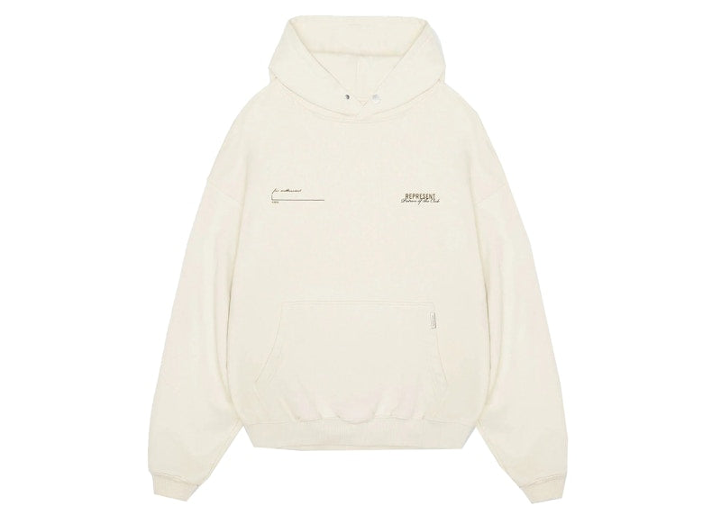 Represent Patron Of The Club Hoodie Cream
